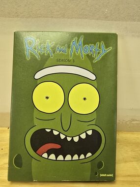Rick and Morty Season 3 Pickle Rick DVD Box - Green